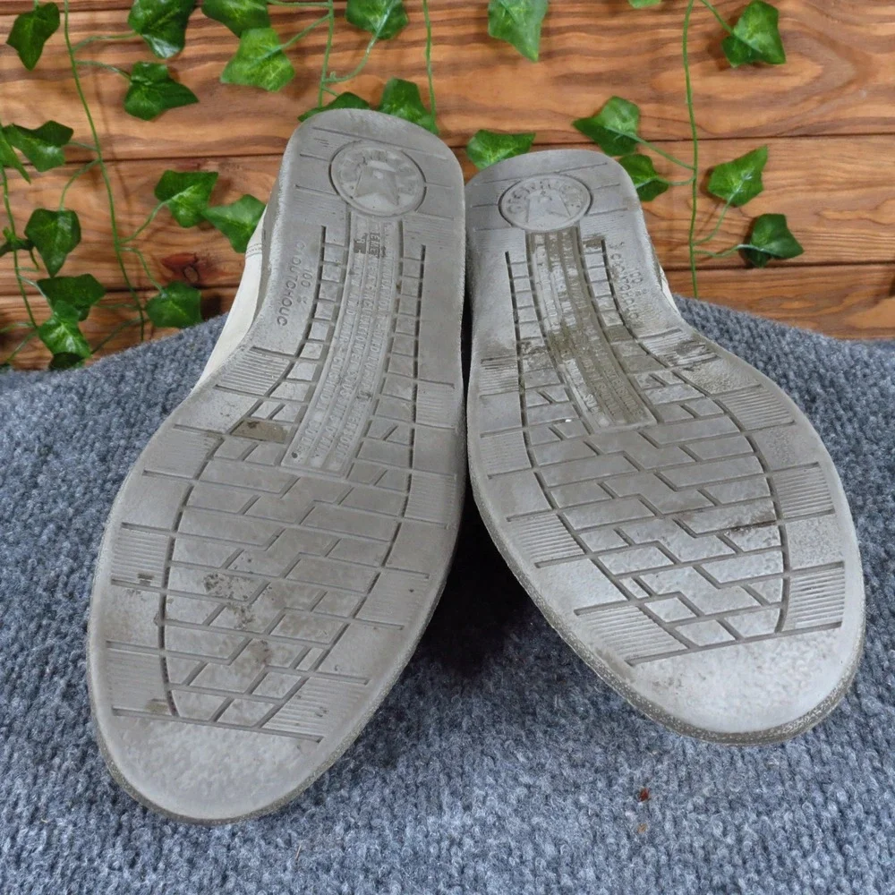 Mephisto Tiago Air Jet Mens 9 Alabaster Leather‎ Perforated Loafers Comfort